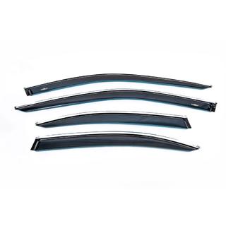Déflecteurs de Vitres avec Moulure Chromée SD (4 pcs, HIC) photo 2