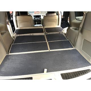 Tapis de protection supérieur pour sièges arrière (EVA, Noir) Nissan Armada 2016-2024 photo 4