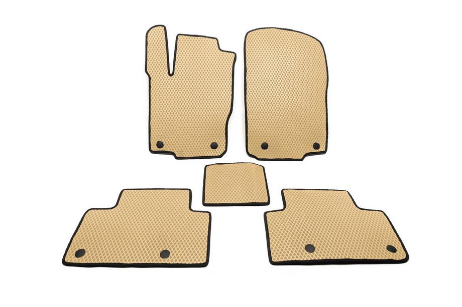 Mercedes GLE/ML class W166 2011-2018 Tapis de sol EVA (Beige) Image