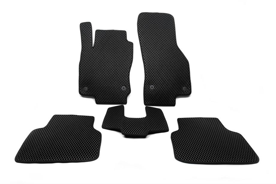 Volkswagen Passat B8 2015-2023 Tapis de sol EVA (UE, Noir) Photo 12