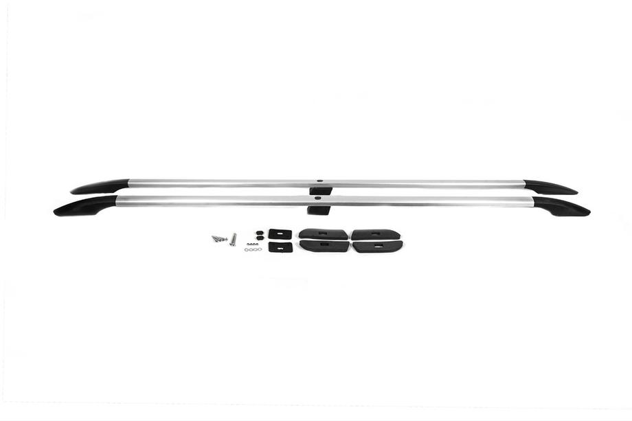 Ford Connect 2014-2021 Barres de Toit Chromées Standard, pieds en plastique Photo 19