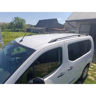 Barres de toit OmsaLine Solid (2 pcs, noires) Opel Combo 2019- photo 3