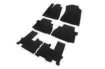 Toyota Sequoia 2007-2022 Tapis en caoutchouc (3 rangées, Stingray Premium) photo 2