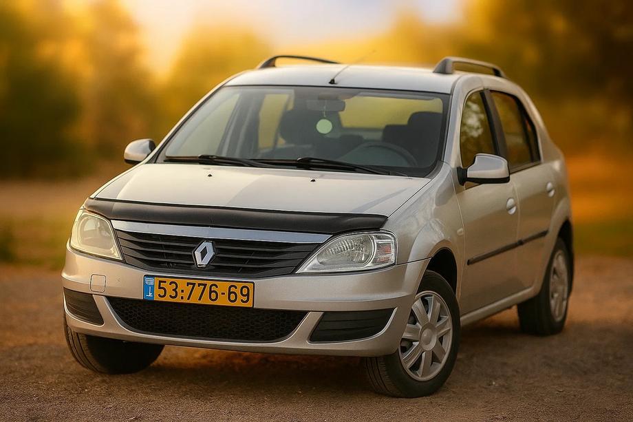 Renault Logan I 2008-2013 Déflecteur de capot (EuroCap) Image