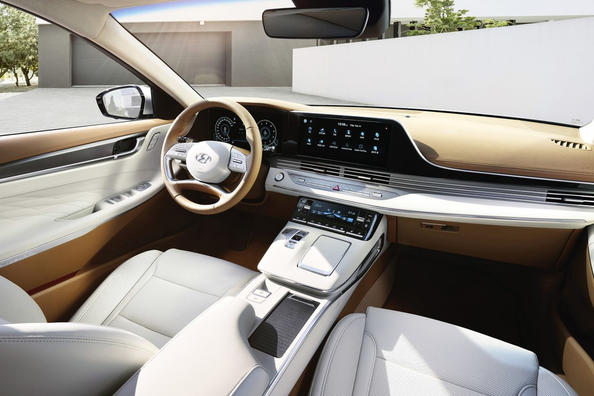 Mise à jour de la sixième incarnation de la berline Hyundai Grandeur Photo 7