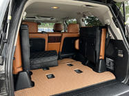 Toyota Land Cruiser 200 2007-2021 Tapis de coffre 2 pcs (EVA, 7 places, brique) photo 2