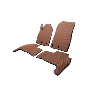 Tapis de sol en polyuréthane (2012-2021, EVA, Rouge Brique) Toyota Land Cruiser 200 2007-2021 photo 2