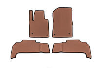 Toyota Land Cruiser 200 2007-2021 Tapis de sol EVA en polyuréthane (2007-2012, Rouge Brique) photo 1