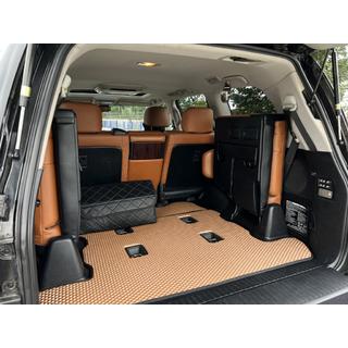 Tapis de coffre 2 pcs (EVA, 7 places, brique) Lexus LX570/450d 2008-2022 photo 2