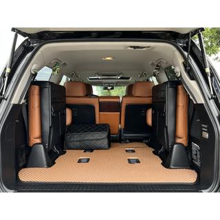 Tapis de coffre 2 pcs (EVA, 7 places, brique) Lexus LX570/450d 2008-2022 photo 1