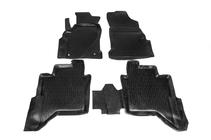 Toyota Hilux 2015- Tapis en caoutchouc (4 pcs, Niken 3D) photo 2