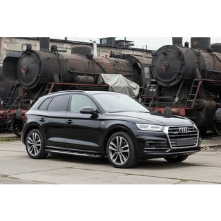 Marchepieds Latéraux Sunrise (2 pcs, Aluminium) Audi Q5 2017-2025 photo 1