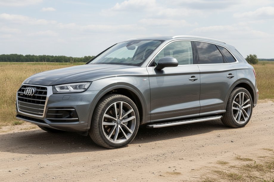 Audi Q5 2017-2025 Marchepieds Latéraux Fullmond (2 pcs, Aluminium) Image