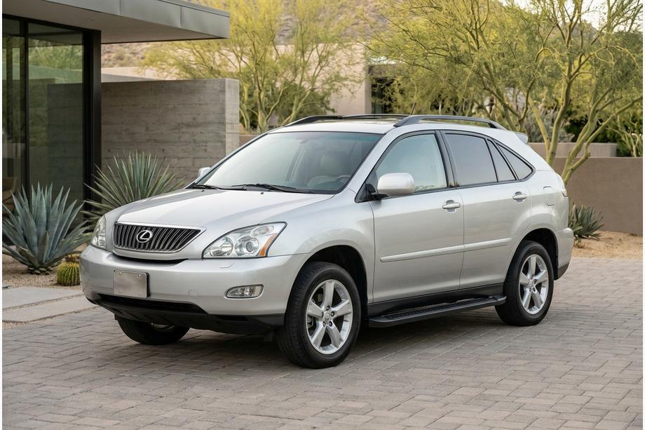 Lexus RX 2003-2009 Marchepieds Latéraux Allmond Black (2 pcs, Aluminium) Photo 1
