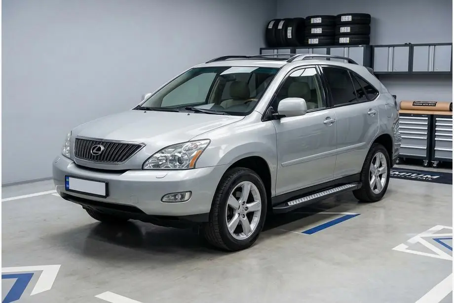 Lexus RX 2003-2009 Marchepieds Latéraux Vision New Black (2 pcs, Aluminium) Image