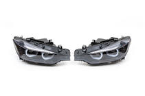 BMW 3 Series F30/F31 2012-2019 Phares avant Xenon avec feux de position LED 2012-2015 (2 pcs) Noir photo 3