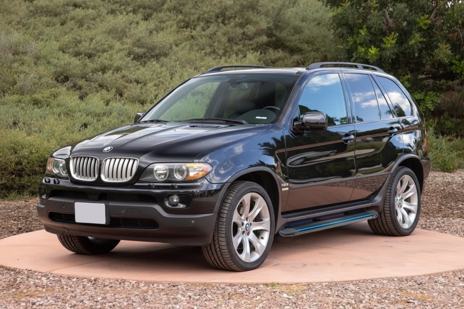 BMW X5 E53 1999–2006 Marchepieds latéraux Maya Blue (2 pcs, aluminium) Image