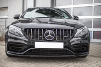 Mercedes C-сlass W205 2014-2021 Calandre Avant Panamericana GT (pour C63 AMG d'origine) 2014-2018, sans caméra photo 1