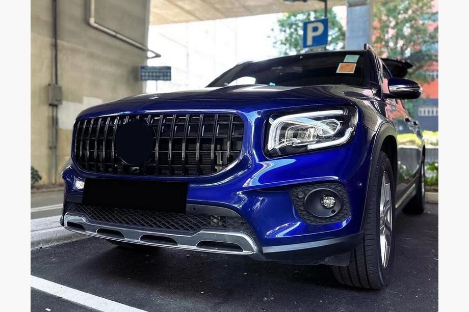 Mercedes GLB X247 2019- Calandre Avant Panamericana GT (pour Base 2019-2023) Avec emplacement pour caméra Photo 3