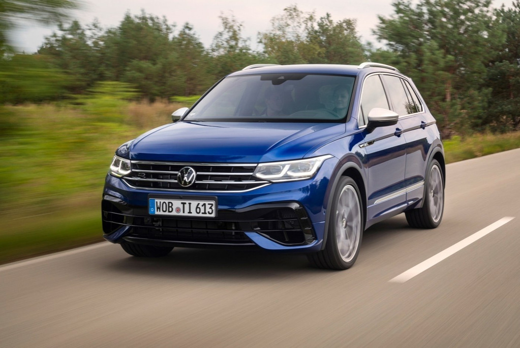 Examen de la modification chargée du Volkswagen Tiguan R
