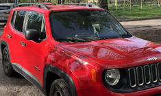 Jeep Renegade 2014- Barres de toit Skyport (noir mat) photo 1