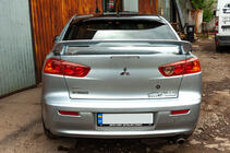 Mitsubishi Lancer X 2008- Casquette de lunette arrière Sedan (ABS) photo 5