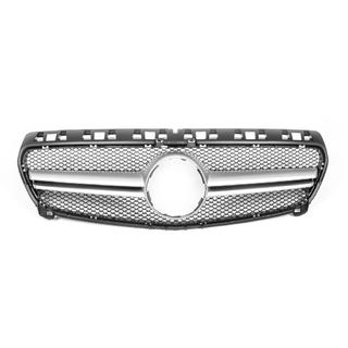 Calandre Avant AMG Silver (2012-2015) Mercedes A-сlass W176 2012-2018 photo 2