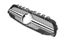 Mercedes A-class W177 2018- Calandre Avant AMG Silver (pour 2018-2022) photo 3