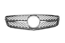 Mercedes C-class W204 2007-2015 Calandre Avant AMG Silver photo 2