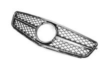 Mercedes C-class W204 2007-2015 Calandre Avant AMG Silver photo 3