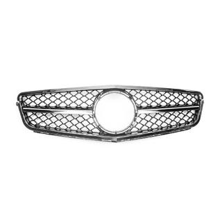 Calandre Avant AMG Silver Mercedes C-class W204 2007-2015 photo 2