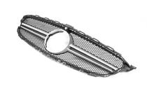 Mercedes C-class W205 2014-2021 Calandre Avant AMG Silver (pour Avantgarde/AMG-Line/C43 AMG) photo 6