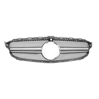 Calandre Avant AMG Silver (pour Avantgarde/AMG-Line/C43 AMG) Mercedes C-сlass W205 2014-2021 photo 2