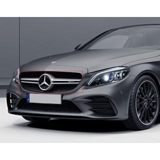 Calandre Avant AMG Silver (pour Avantgarde/AMG-Line/C43 AMG) Mercedes C-сlass W205 2014-2021 photo 3