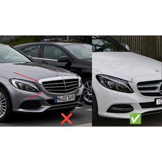 Calandre avant design C63 (pour Avantgarde/AMG-Line/C43 AMG) Mercedes C-сlass W205 2014-2021 photo 4