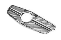 Mercedes E-class W212 2009-2016 Calandre Avant AMG Silver (2009-2012) photo 3
