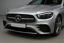 Mercedes E-class W213 2016-2023 Calandre Avant Diamond Silver (AMG Line, 2020+) photo 1