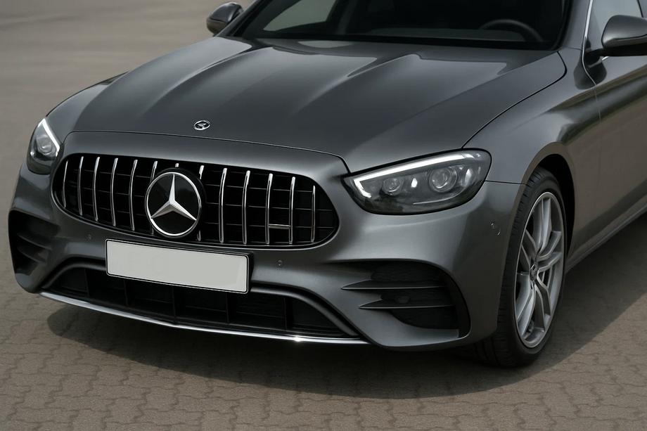Mercedes E-class W213 2016-2023 Calandre Avant Panamericana GT (AMG Line, 2020-2023) Sans emplacement pour caméra Photo 1