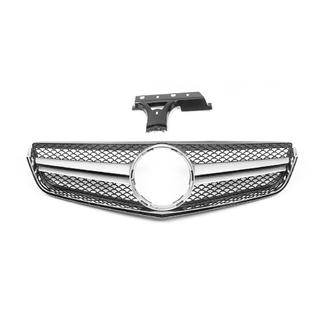 Calandre Avant (2009-2013, AMG Silver) Mercedes E-сlass coupe C207 2010-2017 photo 2