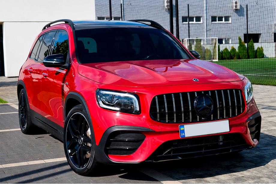 Mercedes GLB X247 2019- Calandre Avant Panamericana GT (pour AMG-Line 2019-2023) Sans emplacement pour caméra Photo 1