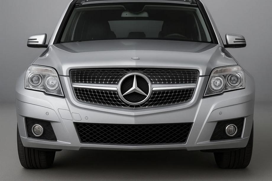 Mercedes GLK class X204 2008-2015 Calandre Avant Diamond Silver (2009-2012) Image