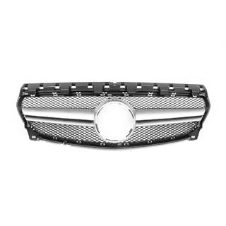 Calandre Avant (2017-2019, AMG Silver) Mercedes CLA C117 2013-2019 photo 2