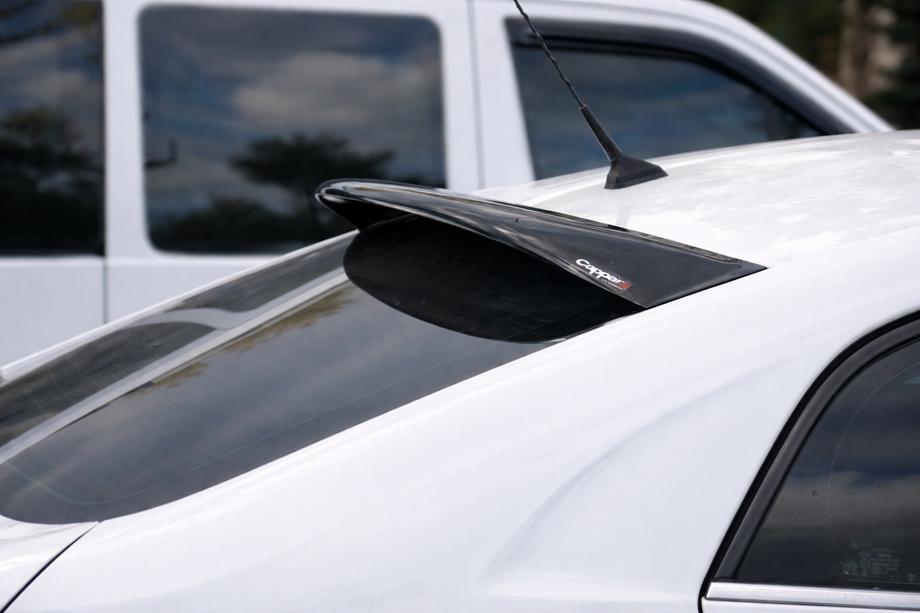 Renault Megane IV 2016-2025 Casquette de lunette arrière (ABS) Image