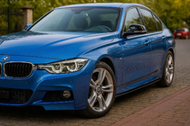BMW 3 Series F30/F31 2012-2019 Couvre-seuils EuroCap (pour bas de caisse M-Sport, noir brillant) photo 2