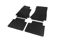 Alfa Romeo Giulia 2016-2022 Tapis de sol en caoutchouc Stingray noirs (4 pcs) photo 2