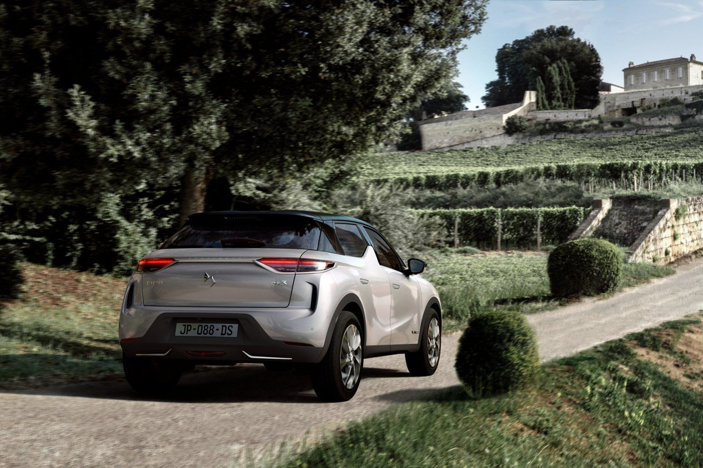Modification électrique du crossover urbain DS 3 Crossback E-Tense