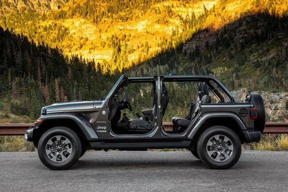Jeep Wrangler Unlimited SUV examen de la quatrième incarnation Photo 6