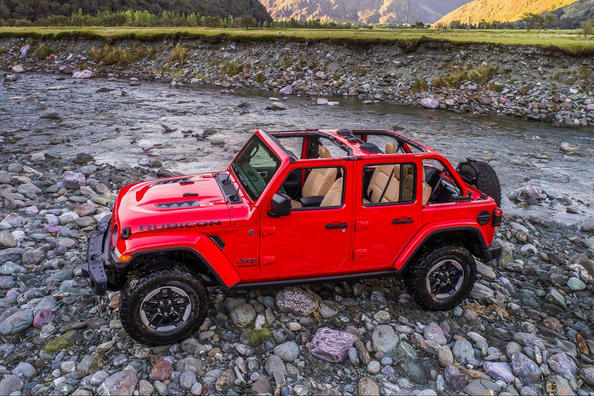 Jeep Wrangler Unlimited SUV examen de la quatrième incarnation Photo 2