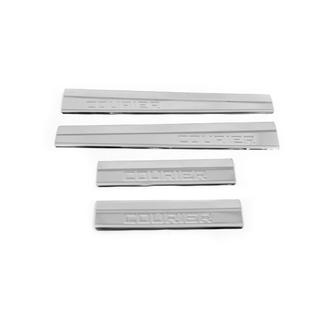 Seuils de porte Carmos V1 (4 pcs, inox) Ford Courier 2014-2023 photo 3