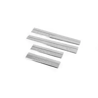 Seuils de porte Carmos V1 (4 pcs, inox)
